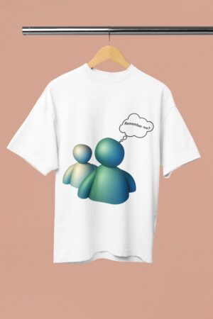 Retro MSN Messenger T-Shirt – Vintage Internet Vibes