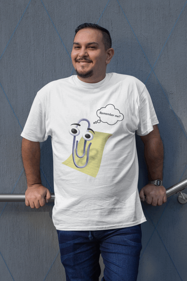 remember clippy tshirt